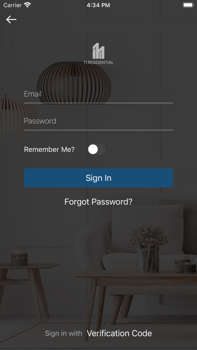 11Residential Resident App Screenshot