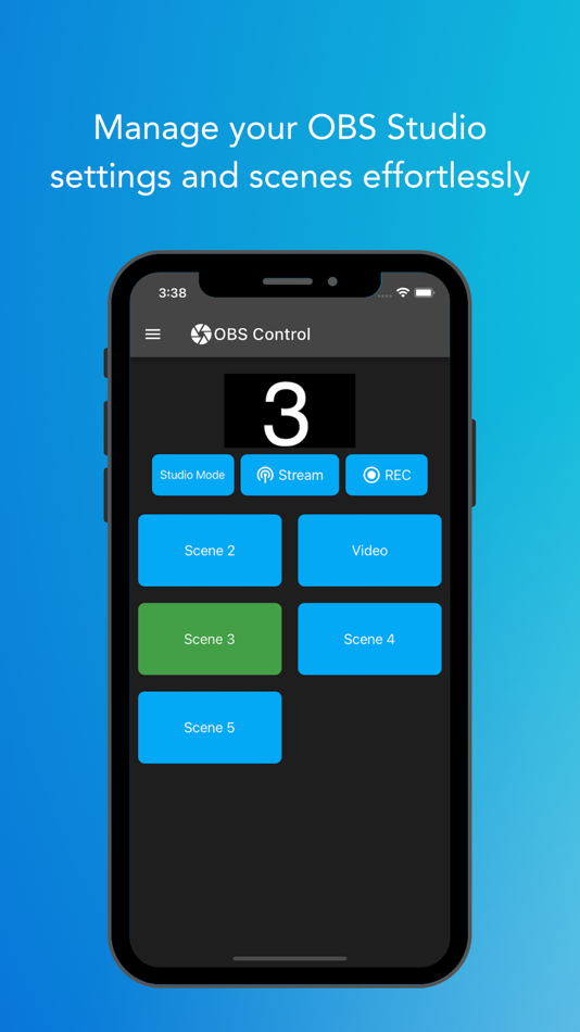 #4. OBS Control Lite (iOS) 由: Sportscam LLC