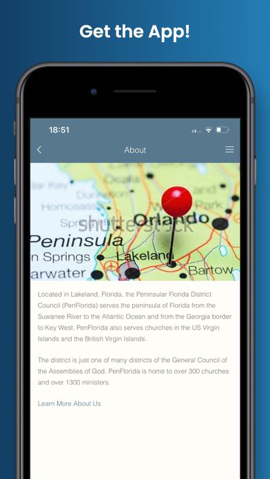 Pen Florida District Council Screenshot