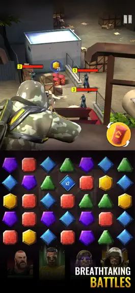 Game screenshot Puzzle Strike: Combat RPG apk