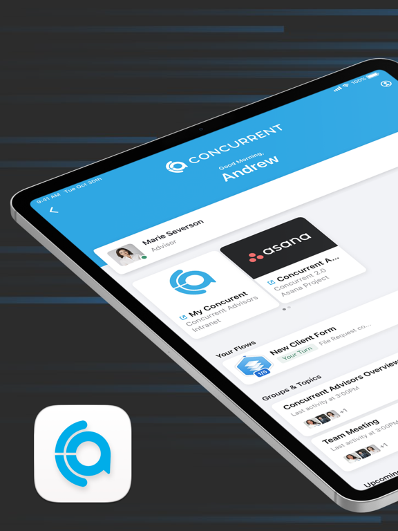 Screenshot #4 pour Concurrent Advisors Portal