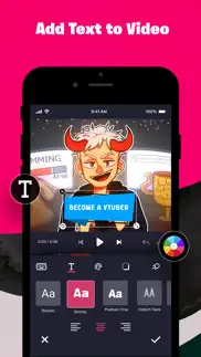 vtuber - vtube video editor iphone screenshot 3