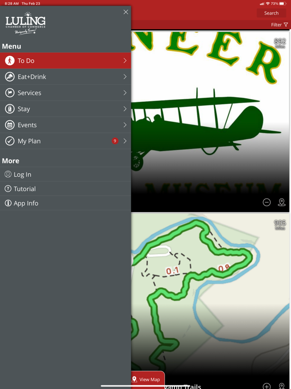 Luling Texas iPad screenshot 1 - Travel app