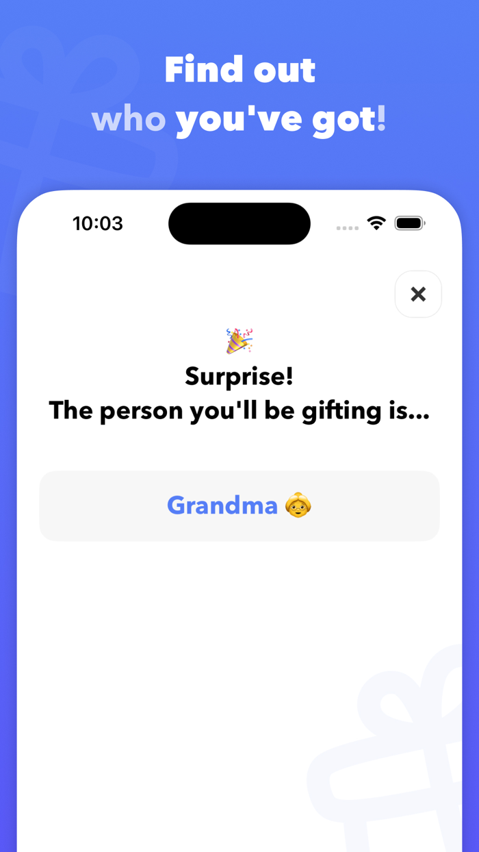 Secret Santa 22 Gift exchange