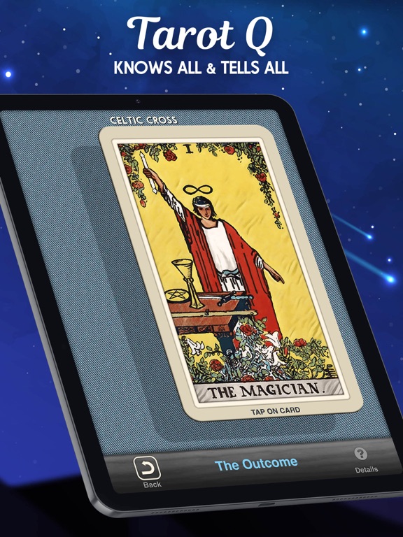 Tarot Q: Psychic Tarot Reading iPad screenshot 1 - Entertainment app