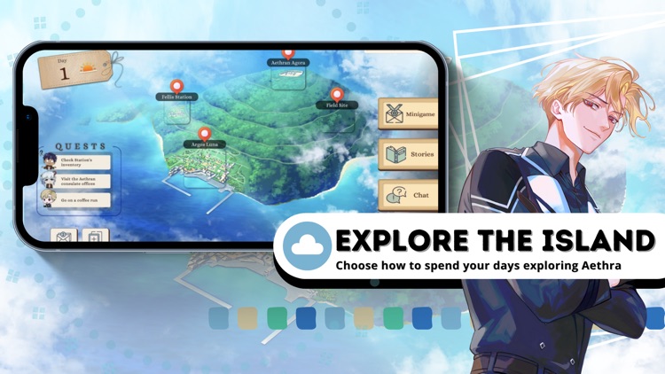 Untold Atlas - anime otome sim