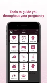 pregnancy tracker -preggy zone iphone screenshot 2