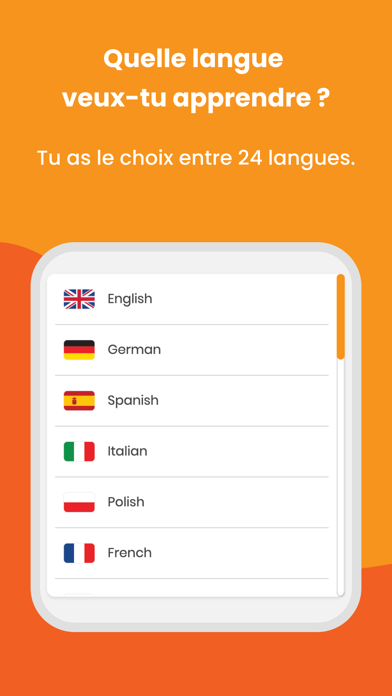 Screenshot #1 pour Cours de langues SuperMemo