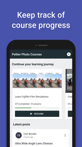 Game screenshot Peltier Photo Courses apk