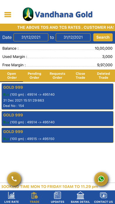 Vandhana Gold Screenshot