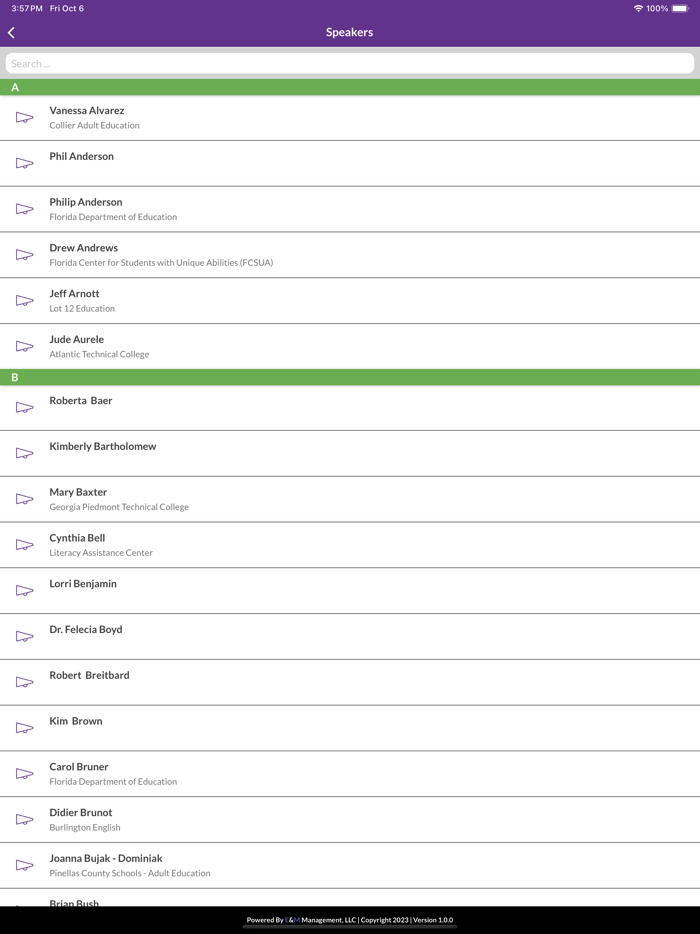 2023 SE Regional ACE Conf.