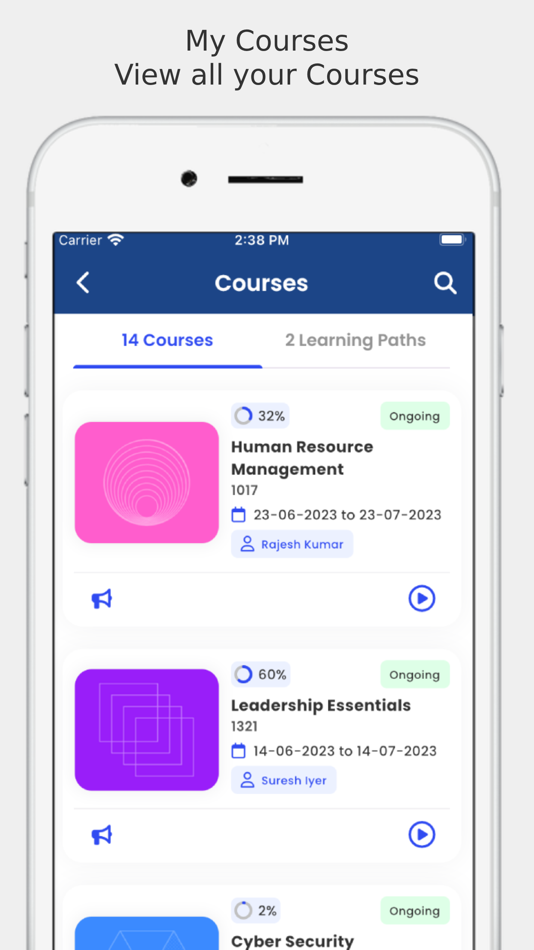 #4. AlphaLearn LMS (iOS) By: Horizzon Information Technologies Private Limited