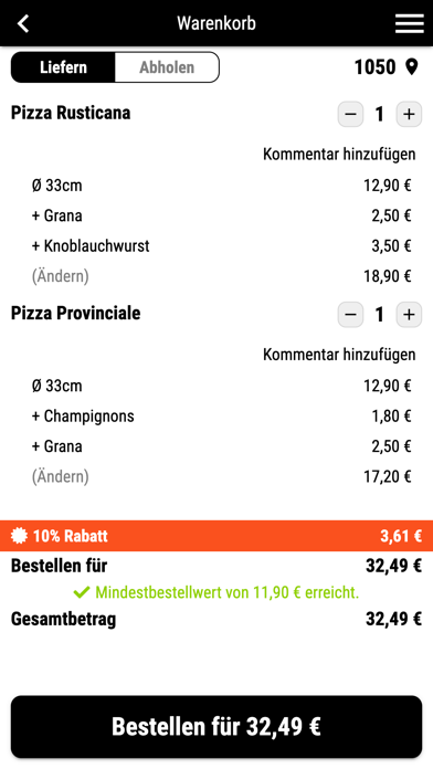 Pizzeria Peperoni Screenshot