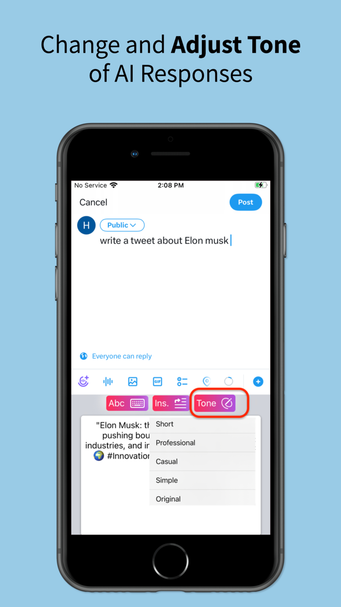 Minimalist AI Keyboard