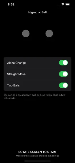 Game screenshot Hypnotic Ball - Help you sleep hack