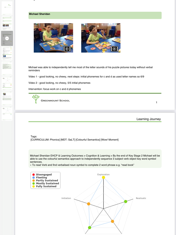 Evidence for Learning