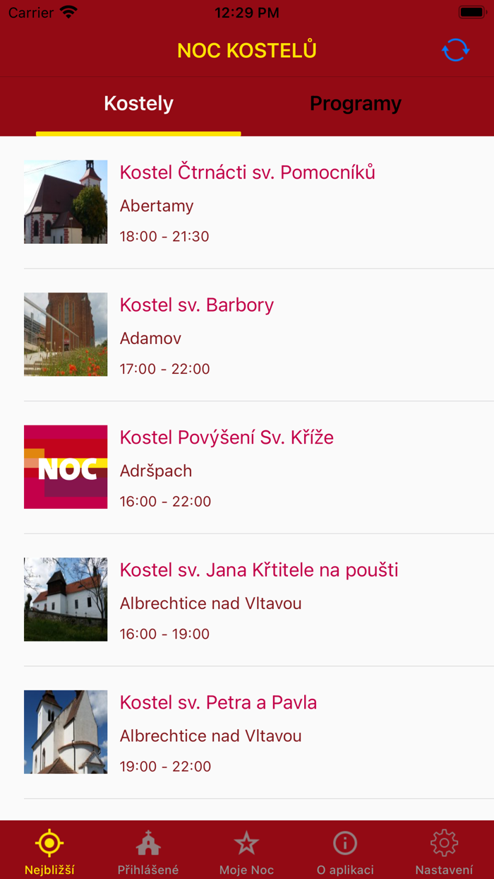 Noc Kostelů