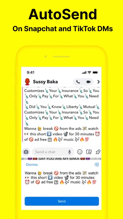 AutoSend - Paste Keyboard App