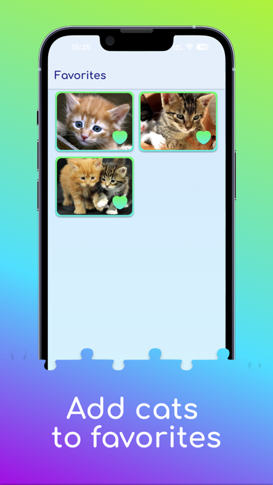 Сats & kittens jigsaw puzzles Screenshot