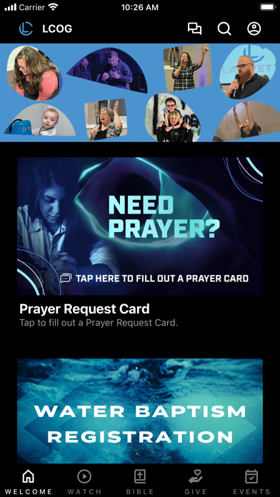 LaFayette Church of God Screenshot