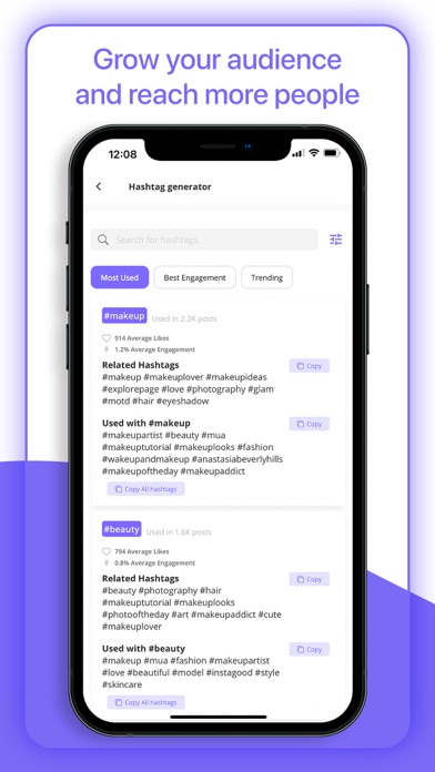 Avenue: Influencer Brand Deals Screenshot