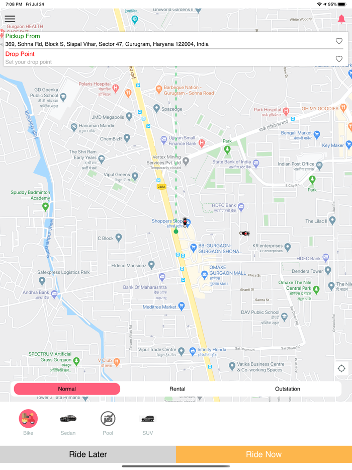 Apporio Preview - User