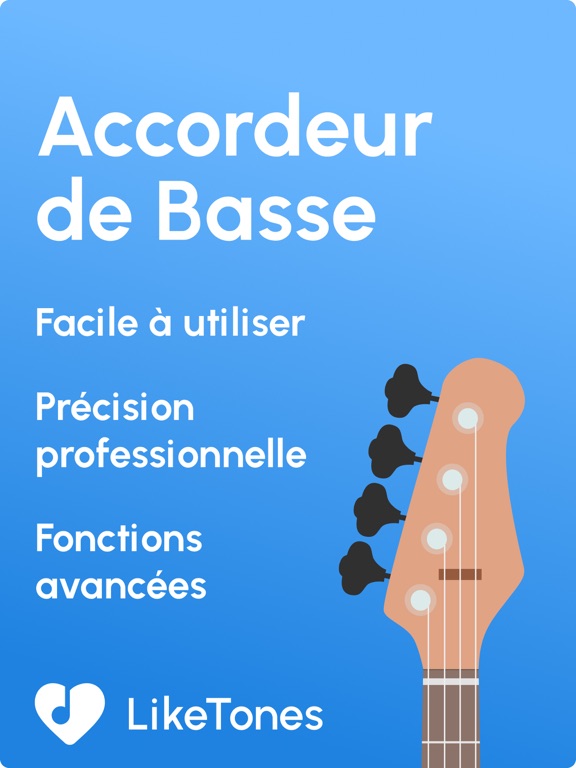 Screenshot #4 pour Accordeur de Basse - LikeTones