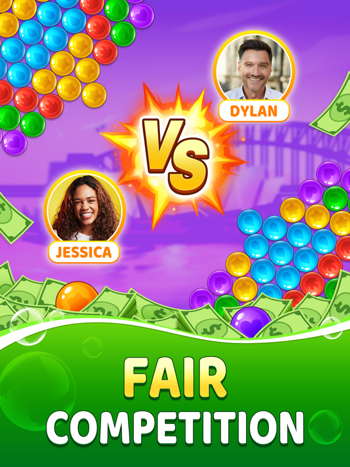 Bubble Clash Cash Prizes