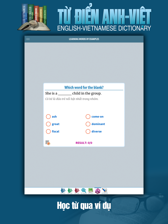 Từ điển Anh-Việt - evDic