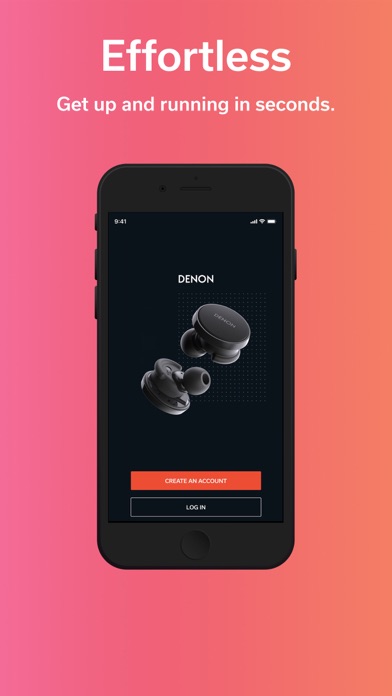 Denon Headphones Screenshot