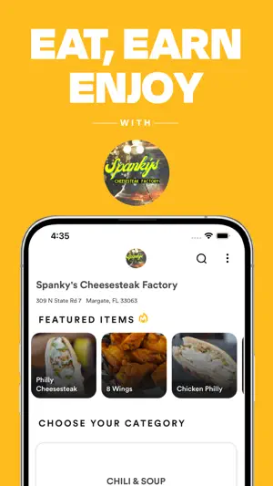 SPANKY'S CHEESESTEAK FACTORY screenshot 1