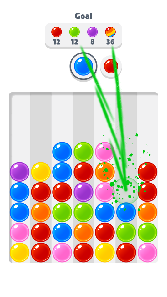 #2. Bubble Pop Fall (iOS) 由: Rootcraft