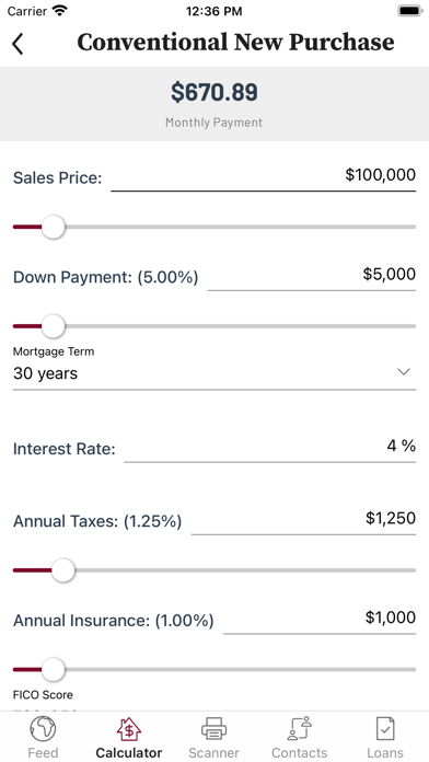 Trinity Home Loans Screenshot