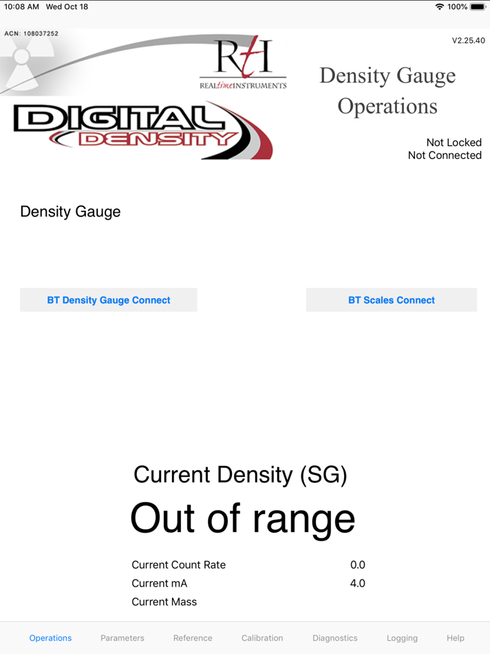 #1. RTI Density Gauge R2 (iOS) By: CCIC Pty Ltd