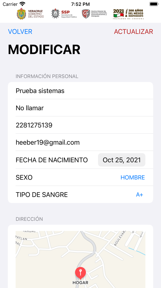 #10. Alerta Hogar Veracruz (iOS) โดย: Centro Estatal de Control, Comando, Comunicaciones y Computo (C4)