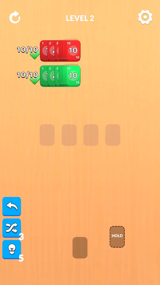 #2. Sort Cards (iOS) 由: Berat Oguz
