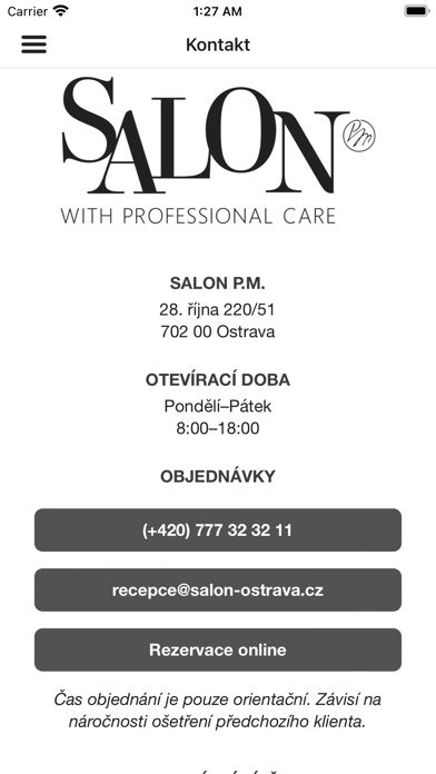 SALON OSTRAVA Screenshot