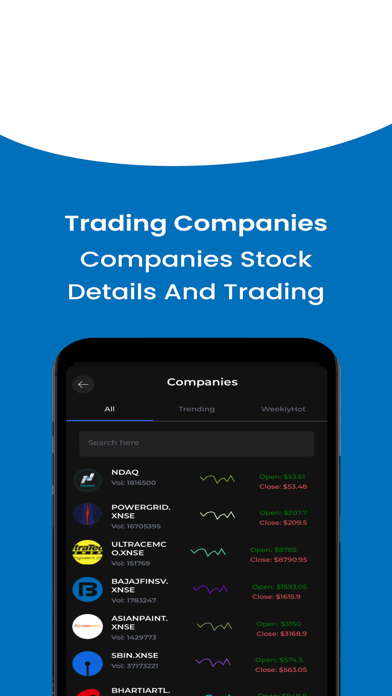 StockSense. Screenshot