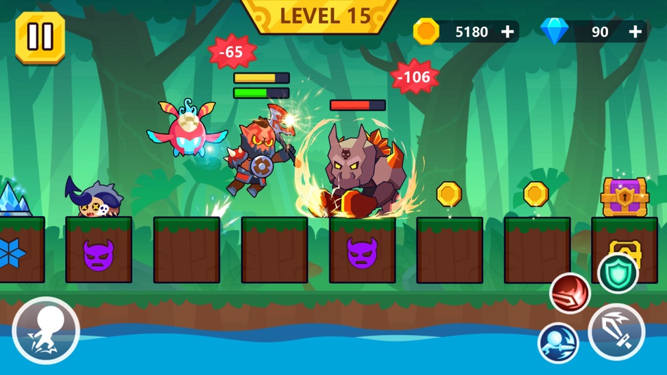 #3. Dungeon Hero™ (iOS) 由: 海明 林