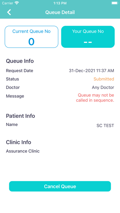 eHealthAssist Screenshot