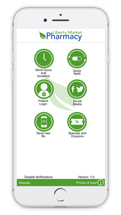 Liberty Market Pharmacy Screenshot