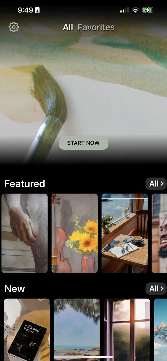 AI Watercolor Painter