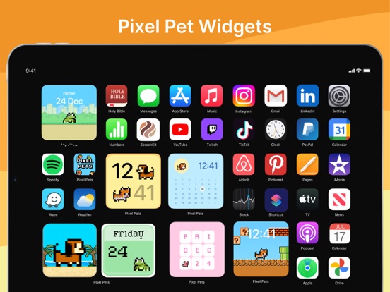 Pixel Pets - Cute, Widget, Appのおすすめ画像2