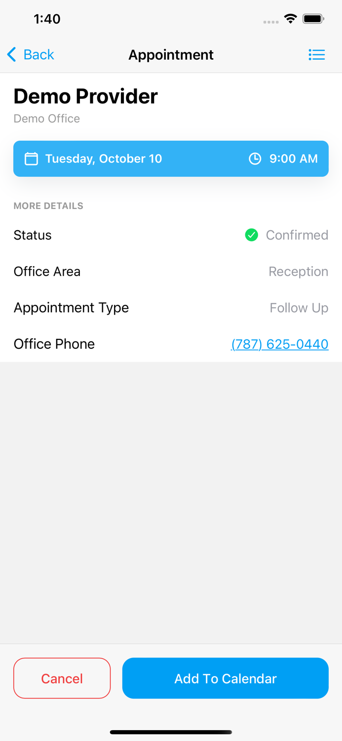 EHRez Patient Portal