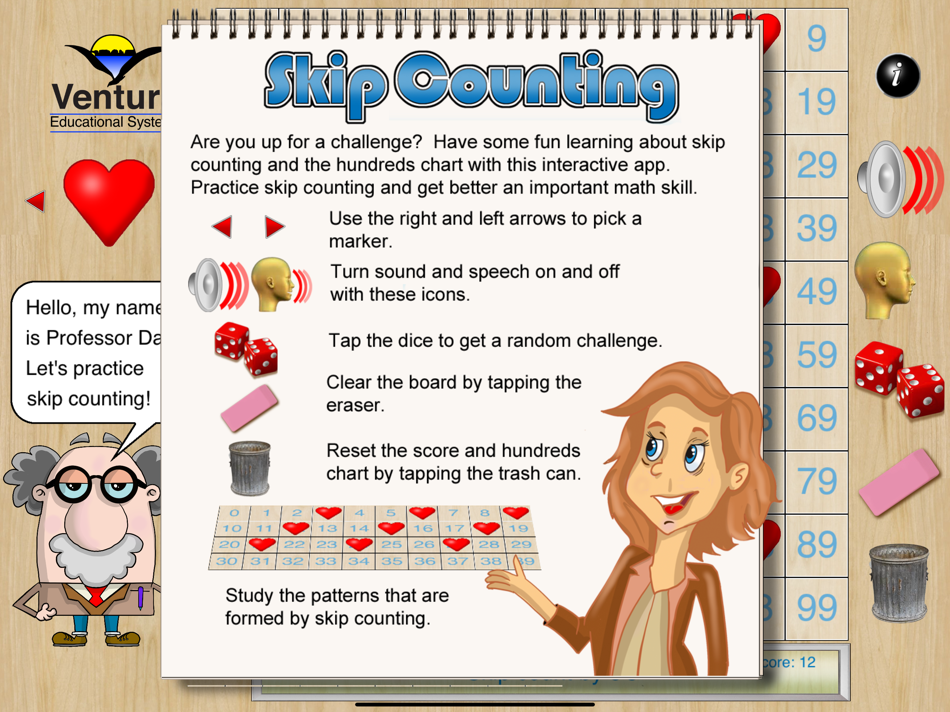 #4. Skip Counting by Ventura (iOS) 来自: Ventura Educational Systems