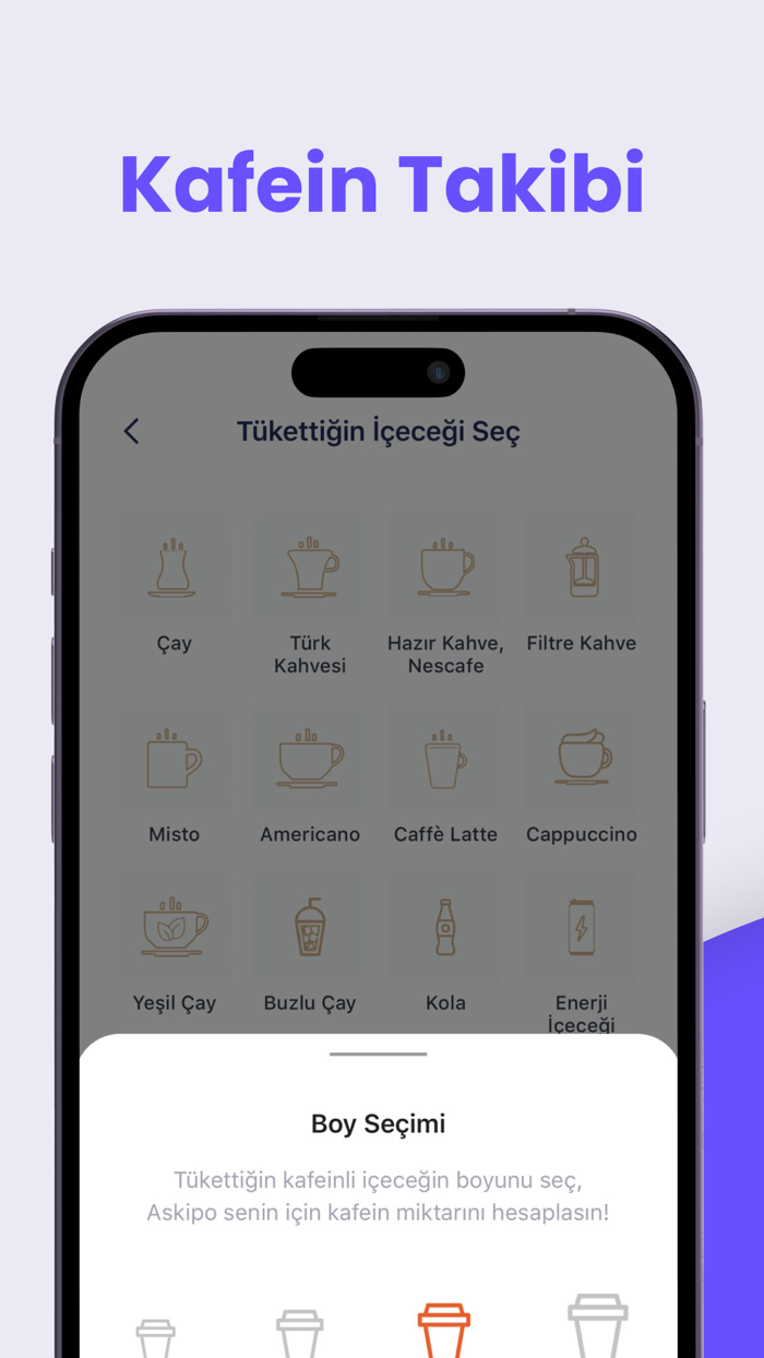 Askipo Kalori and Su Takibi