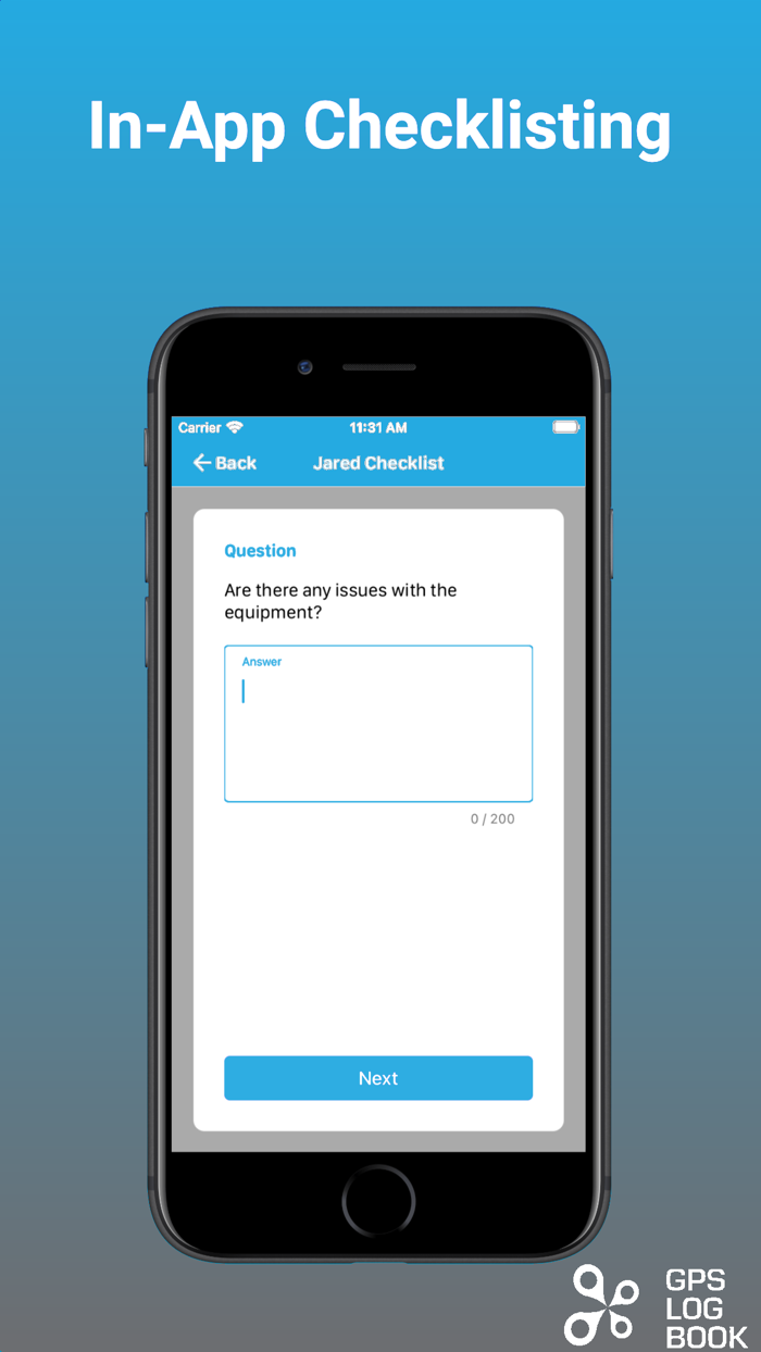 GPS Log Book Enterprise
