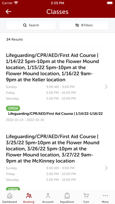 AquaKids Swim School Screenshot