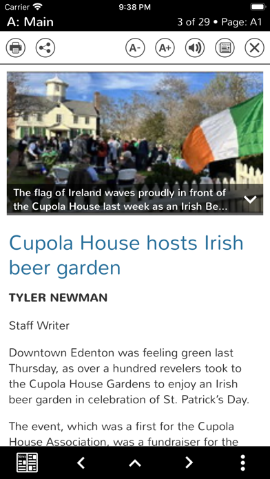 Chowan Herald Screenshot