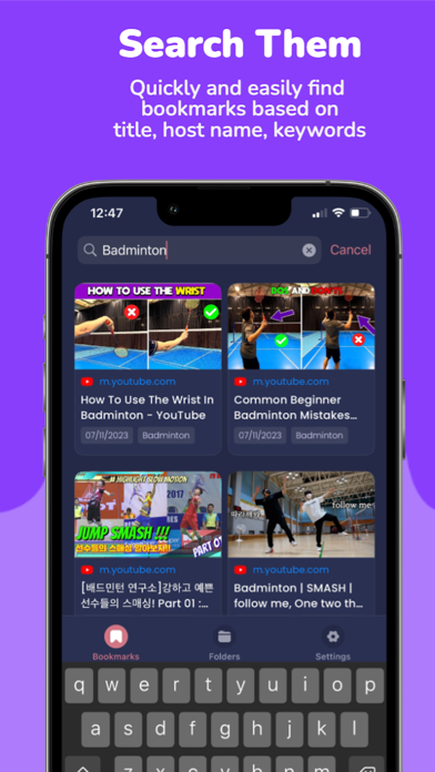 Bookmark Manager: Bookmarkify Screenshot